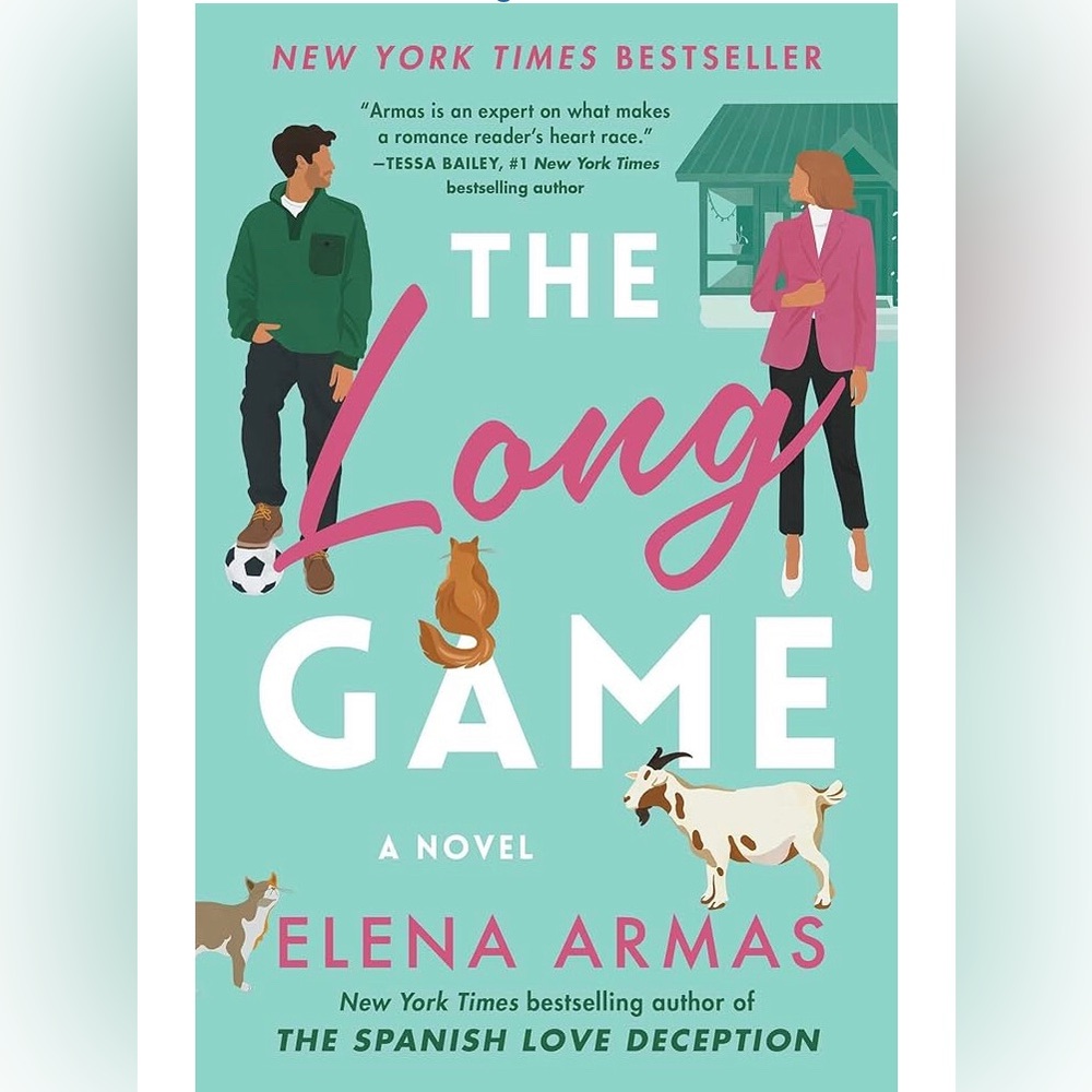 5for$20📗Book - The Long Game - a novel by Elena Armas